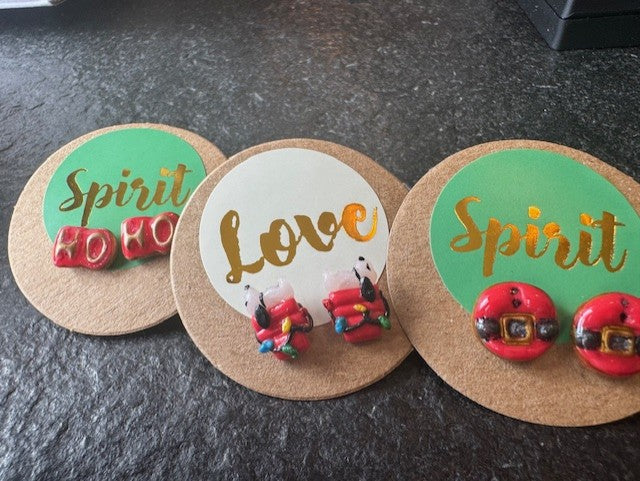 Stud earrings
